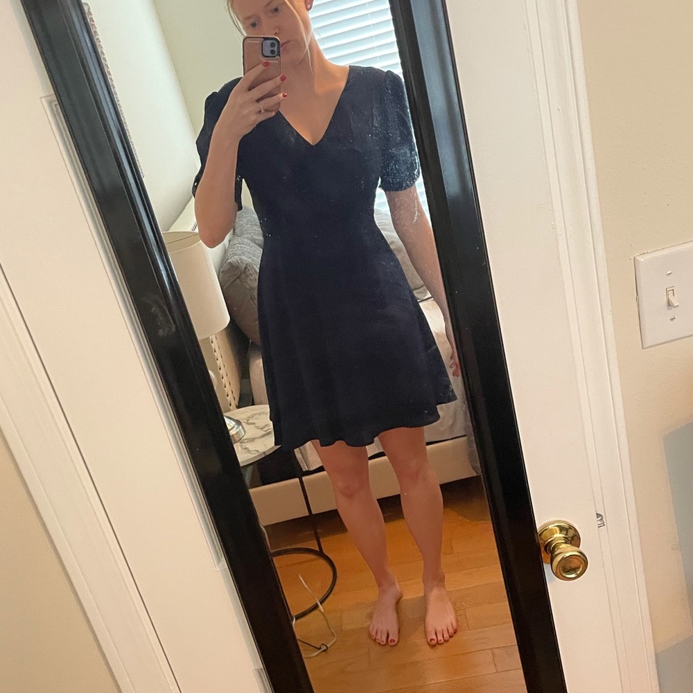 Freeway Navy Blue Mini-Dress💙